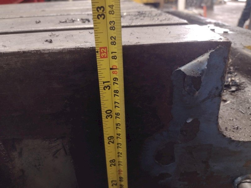 270” X 92” HEAVY DUTY T-SLOTTED SET-UP TABLE: STOCK #22996