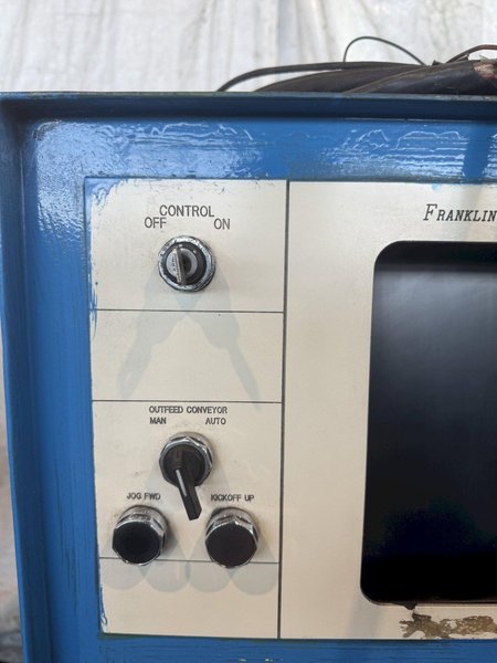 196 TON X 18” WIDTH X 1” FRANKLIN MODEL #B5196-20 AUTOMATIC HYDRAULIC SHEAR &amp; PUNCH MACHINE: STOCK #23392