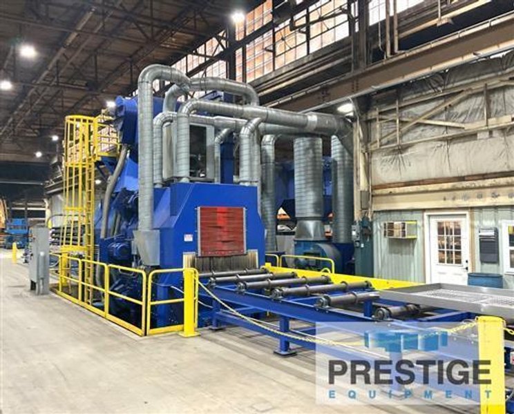 Doral 6048 6-Wheel Structural Plate Shot Blast System