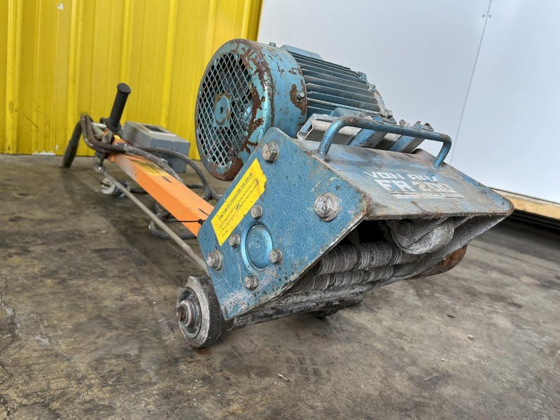 6&quot; VON ARX MODEL #FR-200 ELECTRIC FLOOR SCARIFIER: STOCK #16195