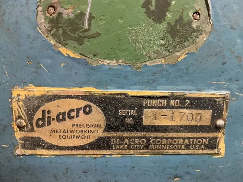 Manual Punch Press Di-acro - 2