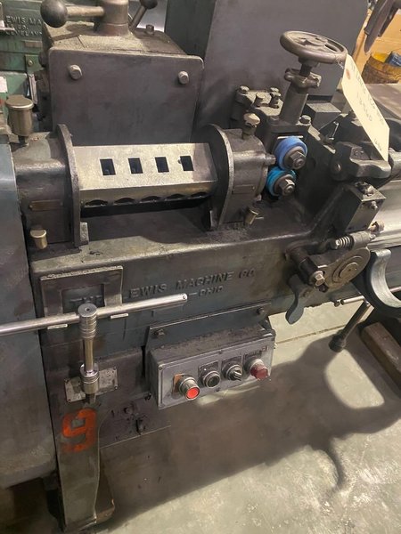 1/8&quot; Lewis Model 1CG Wire Straighten and Cutoff Machine