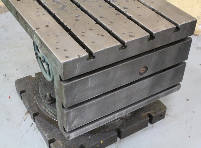 32&#039; X 28&#039; X 28&#039; CARLTON DUAL UNIVERSAL DRILL TABLE: STOCK #56330