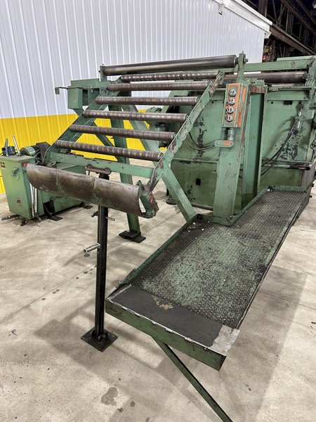 48&quot; AUTOMATIC FEED EDGE GUIDE, PINCH ROLL &amp; EDGE SLITTER TRIMMER: STOCK 19765