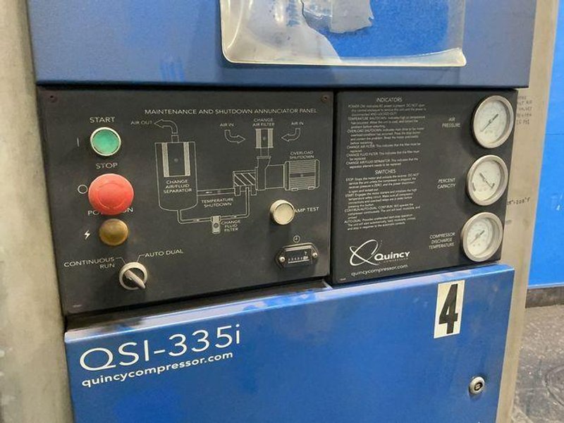 QUINCY COMPRESSOR 75 HP AIR COMPRESSOR   -  QSI-335I