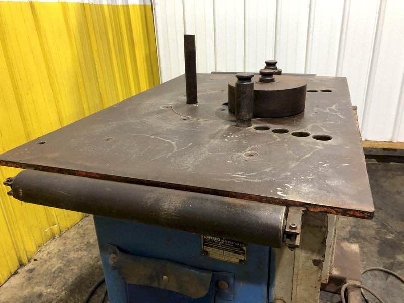 1-1/8&quot; GENSCO MODEL #MULTILEC ROTARY HYDRAULIC REBAR BENDER: STOCK #19070