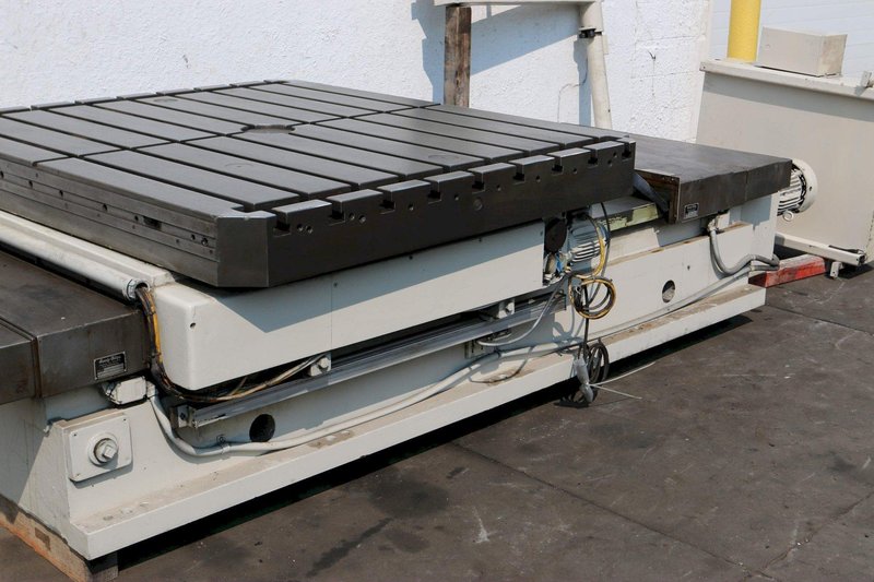 67&#039; X 60&#039; WOTAN POWER INFEED ROTARY TABLE: STOCK #68718
