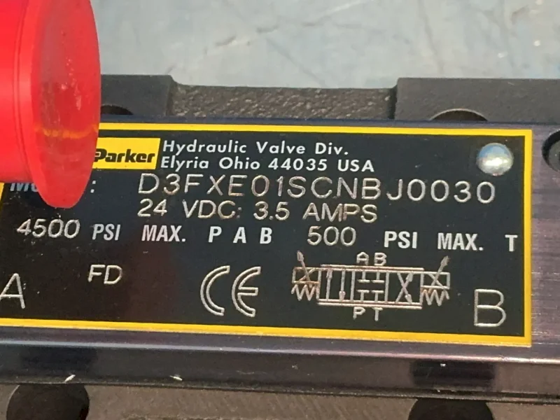 PARKER 3.5 AMPS VALVE   -  D3FEXE01SCNBJ0030