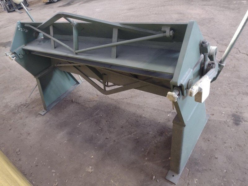 6&#039; X 12 GAUGE CHICAGO D&amp;K MODEL #SB612 APRON BRAKE: STOCK #23781