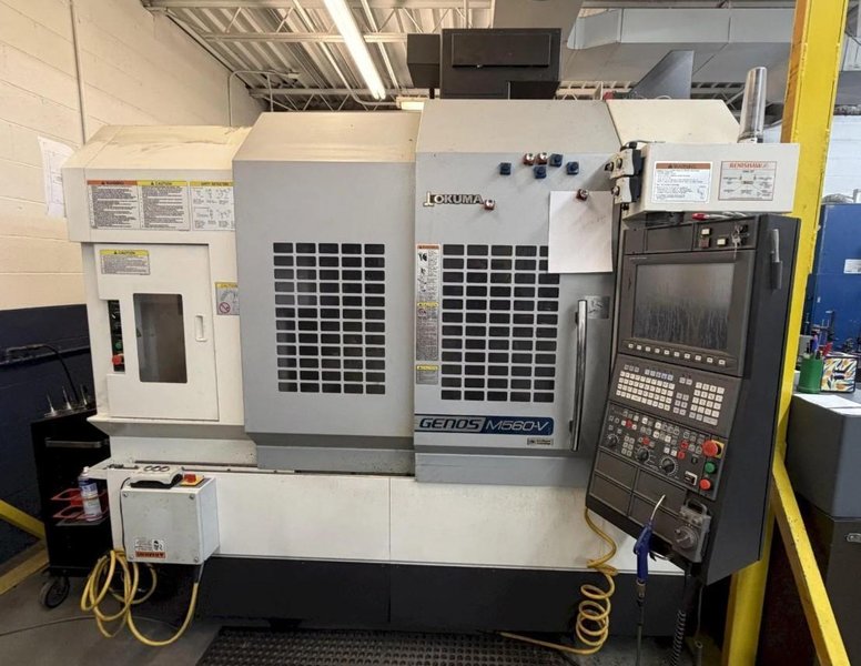 2017 Okuma Genos M560-V Used CNC Vertical Machining Center For Sale