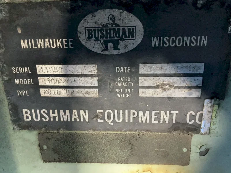 BUSHMAN 15 TON UPENDER   -  9604