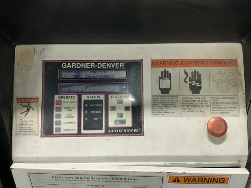 GARDNER-DENVER 75 HP AIR COMPRESSOR  -  EBMQLC