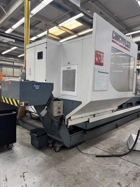 Cincinnati FTV 840-3700 VMC, 2008 – Fanuc Control, Through Spindle Coolant, 4th Axis Ready