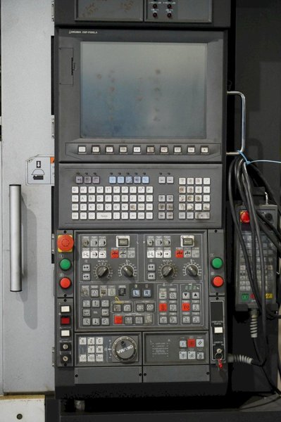 Okuma 2SP-250H Twin Spindle Twin Turret CNC Lathe, 2017 – Chip Conveyor, Robot Loader, Transformer, Inspection Reports from Gosiger