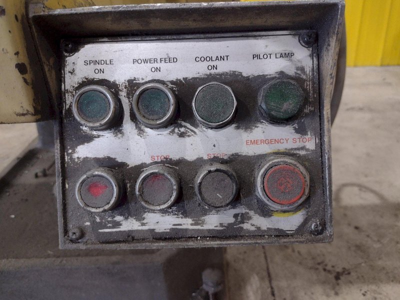 3 HP MICROCUT MODEL #1050 VERTICAL RAM KNEE MILL: STOCK #21730