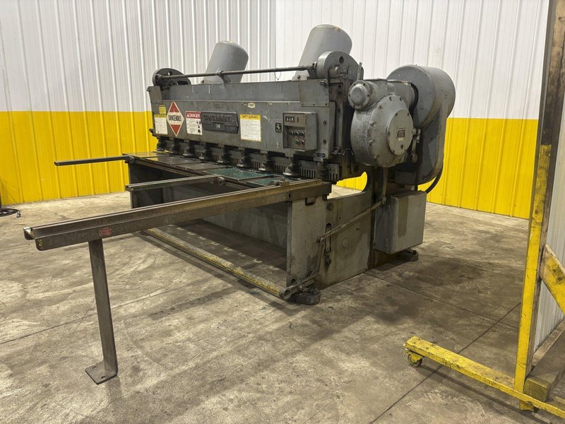 8' x 3/16" CINCINNATI MODEL #1408 MECHANICAL POWER SQUARING SHEAR: STOCK #22769
