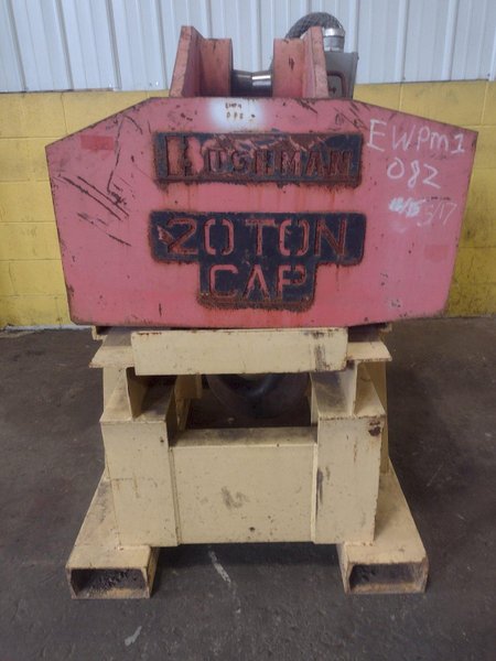 40,000 LBS 20 TON BUSHMAN CRANE HOOK ROTATOR: STOCK #16521