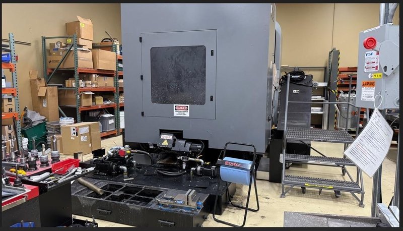 Hurco VMX-64i VMC, 2017 – CTS, Chip Conveyor, Renishaw Tool &amp; Part Probing, Rigid Tapping, Ultimotion