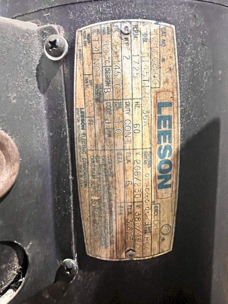 60" x 16 GAUGE IOWA MODEL #GAF60-6 COIL SLEAR (SLITTING &amp; CUT-TO-LENGTH) LINE, WITH UNCOILERS &amp; SIDE PUNCHING / NOTCHING: YOBRO #24552