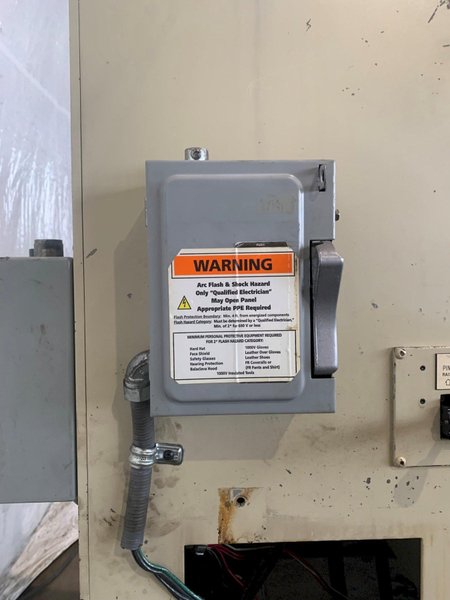 24" X .25" COE MODEL CPPS-PO-400-24 POWERED 7 ROLL COIL STRAIGHTENER: STOCK 18356