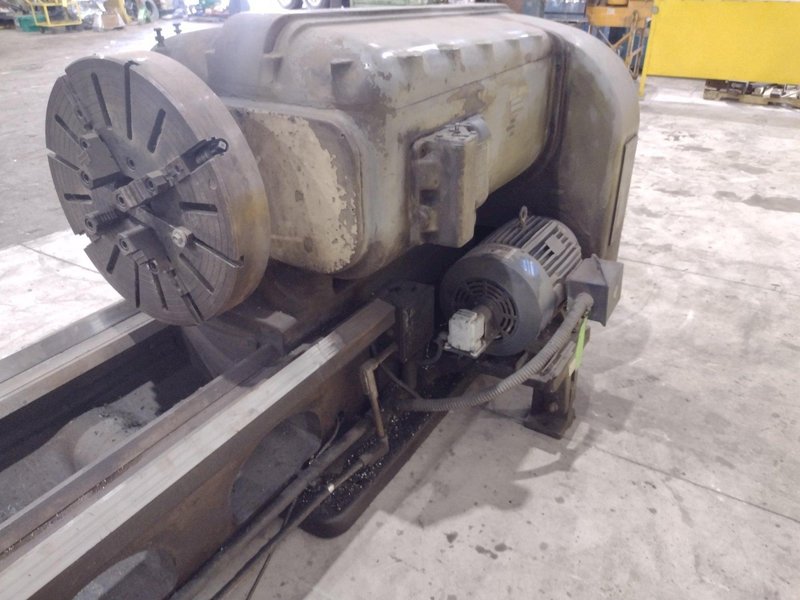 40&quot; X 252&quot; (21&#039;) AMERICAN PACEMAKER ENGINE LATHE, 2.75&quot; HOLE: STOCK #20836