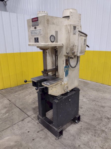 6 TON DENISON MODEL#MULTIPRESS HYDRAULIC C FRAME PRESS 12" STROKE: STOCK #22297
