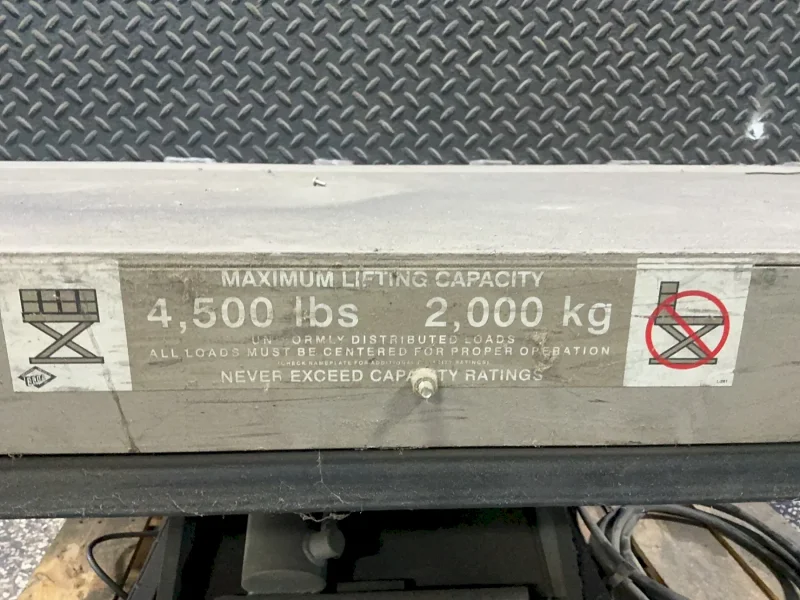 ECOA 4500 LBS LIFT TABLE  -  HLT2-045-38-47.5063