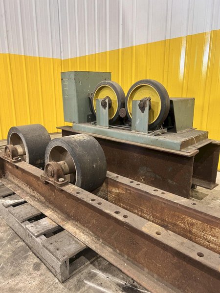 4,000 LB PANDJIRIS PIPER PIPE TANK TURNING ROLLS, DRIVE &amp; IDLER: STOCK #20362