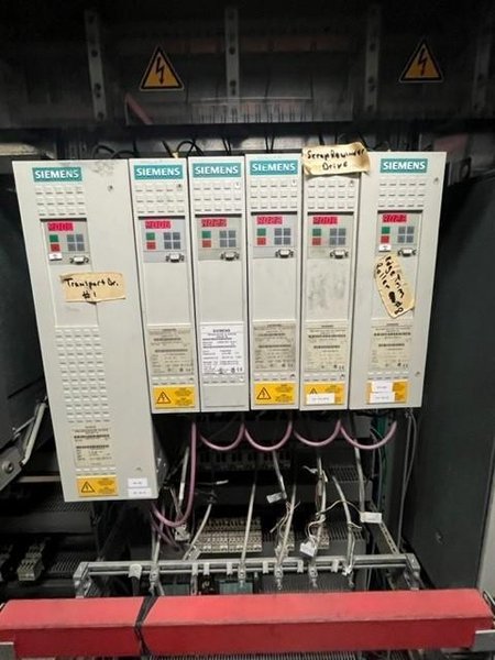 72" x 0.015" x 40,000lb Kampf Aluminum Slitting Line