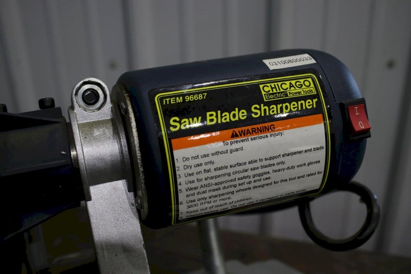 CHICAGO SAW BLADE SHARPENER: STOCK #75125