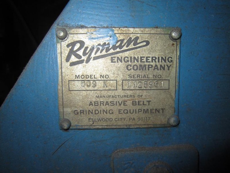 RYMAN BELT GRINDER: STOCK #59322