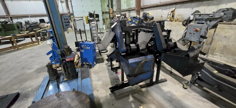 48" or 28" Exit Height Unloading Parts Conveyor #2