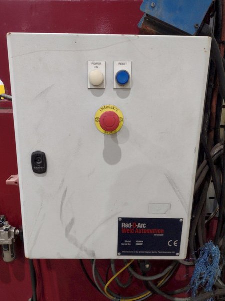 84" RED-D-ARC MODEL #ISW84 WELD AUTOMATION SEAM WELDER: YOBRO #24852