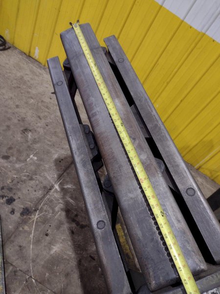 10,000 LBS X 36" LITTELL MODEL #1000 PULL OFF COIL REEL UNCOILER : YOBRO #25422