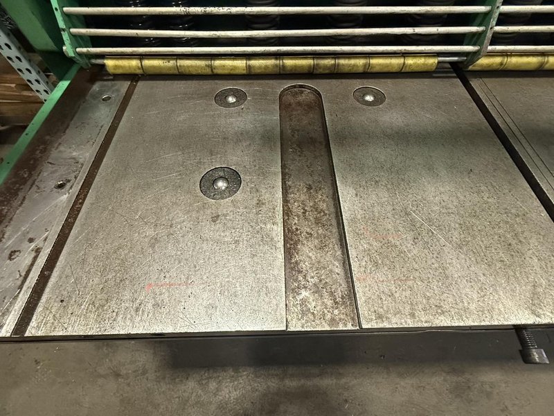 1/2″ × 8′ Accurshear 85008 Hydraulic Shear, 1999 – Backgauge