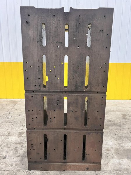 67” X 33” X 36” HEAVY DUTY SLOTTED ANGLE PLATE: STOCK #21778