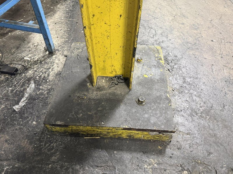 (2) 3 TON x 12' WIDE x 60' LONG CRANE WORKS / HARRINGTON FREE STANDING BRIDGE CRANE SYSTEM: YOBRO #24680