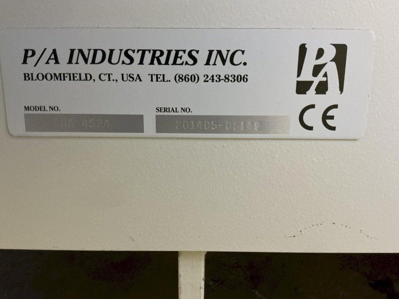 4,500 LB X 24" PA INDUSTRIES MODEL #SRA4524 MOTORIZED UNCOILER COIL REEL : YOBRO #25103