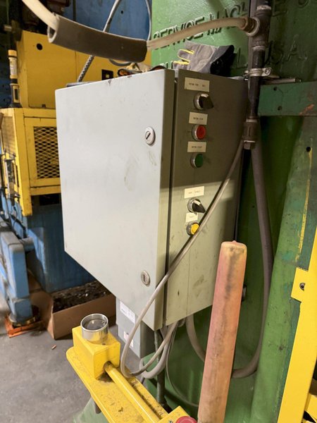 100 TON ROUSSELLE 10B80 DOUBLE CRANK GAP FRAME PRESS. STOCK # 0759726