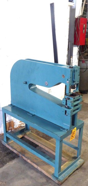 8 Ton Whitney-Jensen Lever Press/Punch , No. 34, 24&quot; Throat