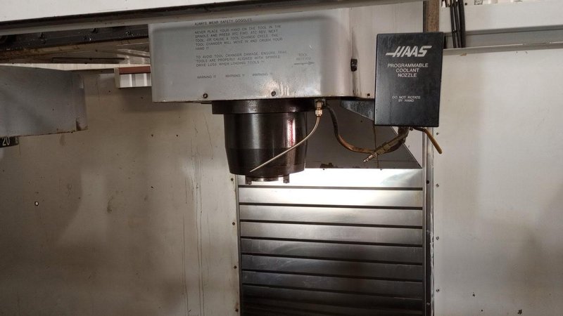 Haas VF-7 VMC, 1997 – Chip Conveyor, 20 Tool ATC