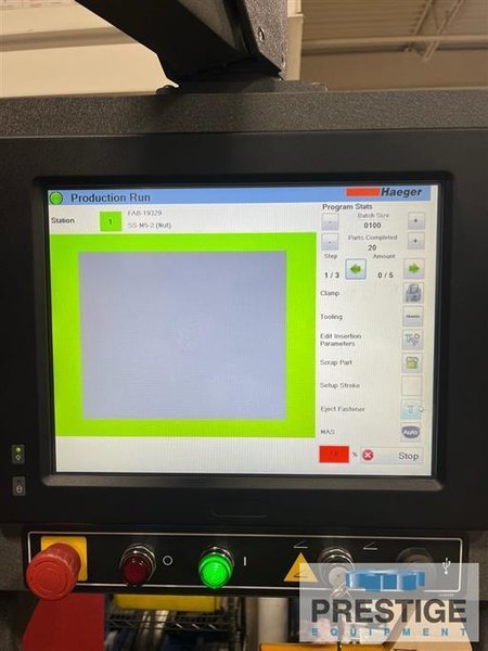 Haeger 8 Ton 824OT-4Le Inserting Press