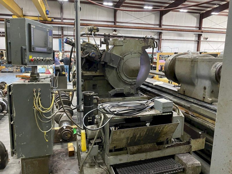Reinecker 140″ Crankshaft Grinder, 1973 – Updated with CNC Dresser, Wheels, Chucks, and More