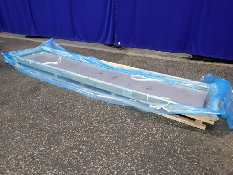 PRIMA INDUSTRIES 27 1/2" X 150" S/S CONVEYOR BELT  -  555.31.429