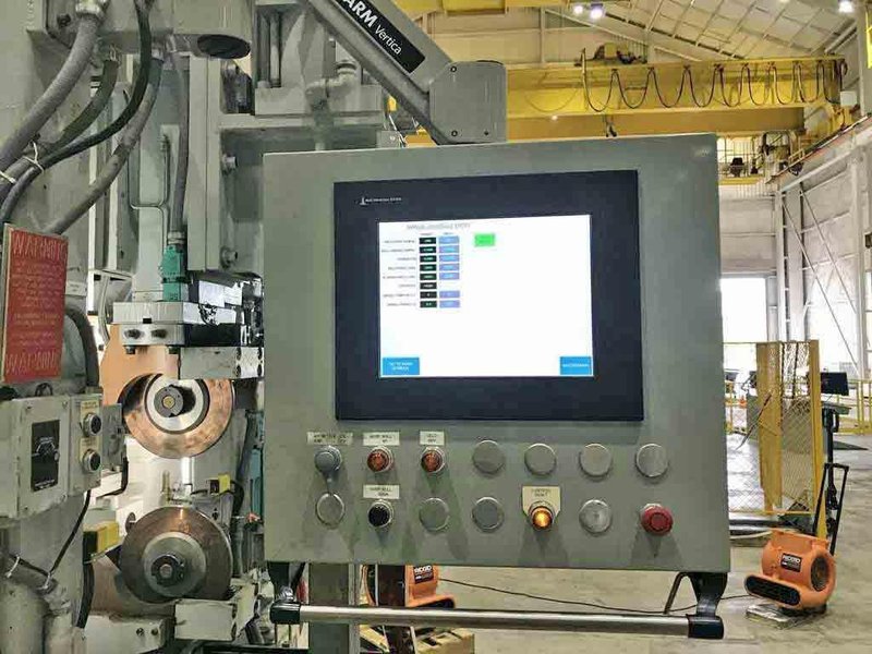 Welder Strip, Taylor Winfield, 76&quot; Wide