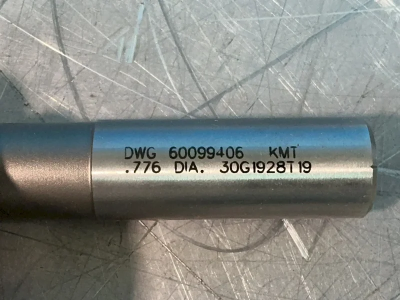 KENNAMETAL CUTTERS  -  DWG 60099406