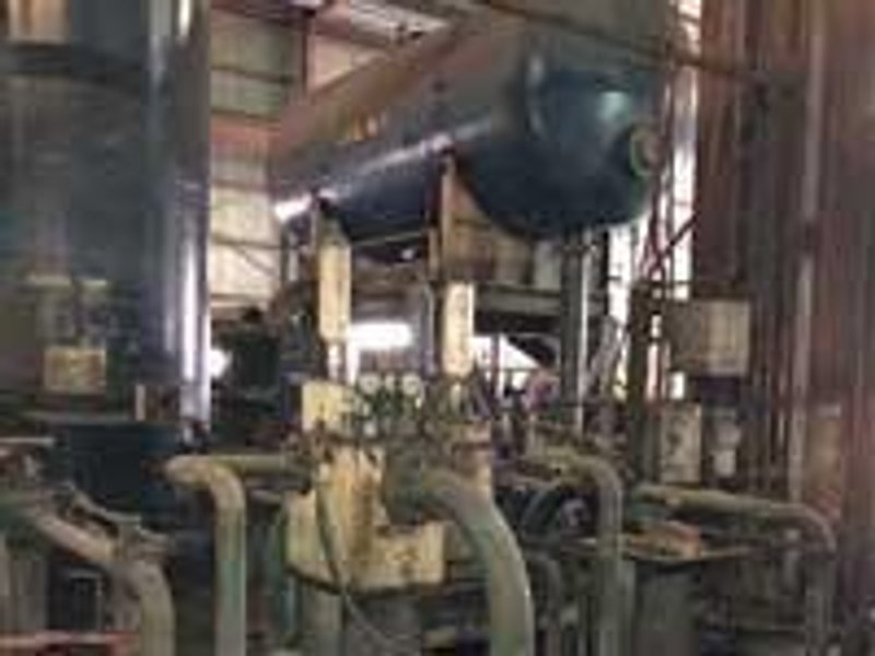 12,000 Ton LOEWY-HYDROPRESS WATER HYDRAULIC EXTRUSION PRESS (13867)