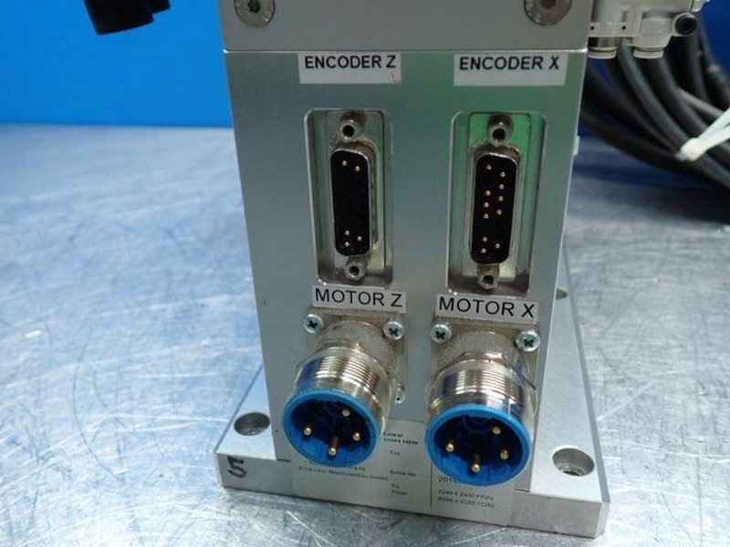 OMRON LINEAR MOTOR ASSEMBLY PICK &amp; PLACE SYSTEM  -  R88L-ES-PM-C110-B250-0001