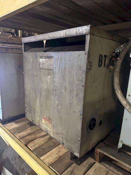 75 KVA GE 480 - 208/120 ELECTRICAL TRANSFORMER: STOCK #18957