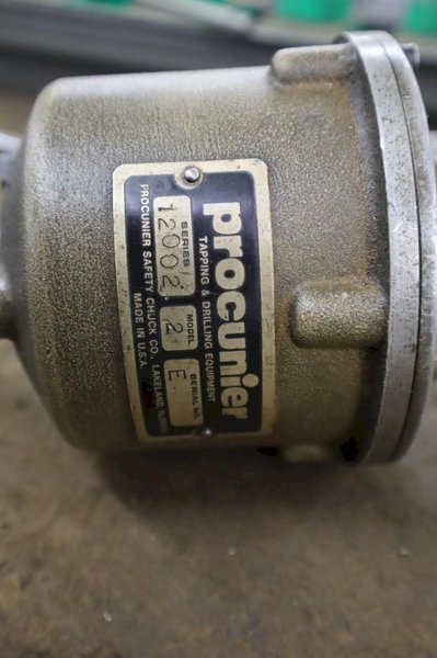 Procunier Tapping Heads, (2) Model 1'swith Straight and R8 Shank, (1) Model 2 with R8 Shank- Auction Item